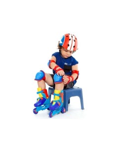 SET DE PROTECCIONS 6 PECES BLAU. MOLTO 2