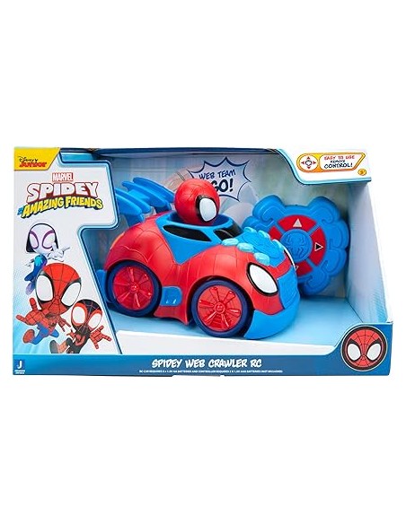 SPIDEY RC WEB CRAWLER. VEHÍCULO R/C CON FIGURA