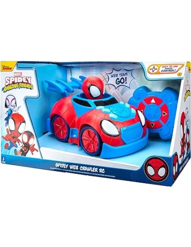 SPIDEY RC WEB CRAWLER. VEHÍCLE R/C AMB FIGURA