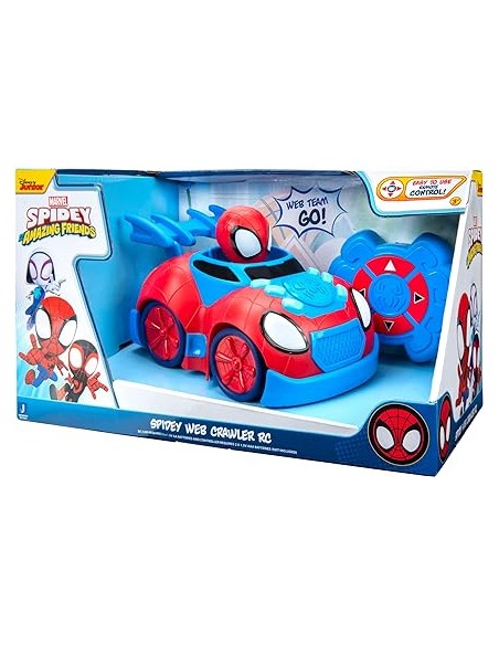 SPIDEY RC WEB CRAWLER. VEHÍCLE R/C AMB FIGURA