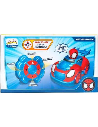 SPIDEY RC WEB CRAWLER. VEHÍCULO R/C CON FIGURA