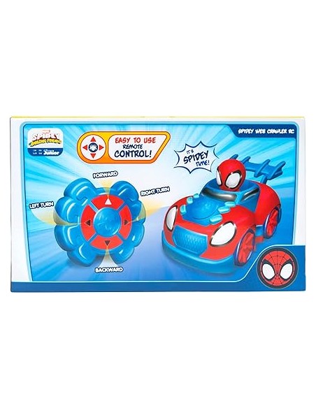 SPIDEY RC WEB CRAWLER. VEHÍCLE R/C AMB FIGURA