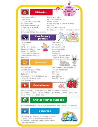 STORIKID POCKET. CONTA CONTES. VTECH. COMPRAR