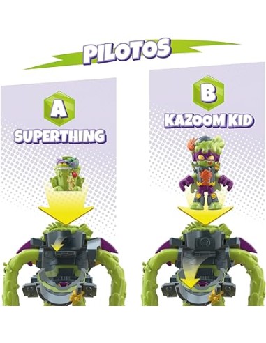 SUPERTHINGS SUPERBOT POWER ARMS.TRASHER. MAGIC...