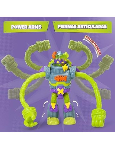 SUPERTHINGS SUPERBOT POWER ARMS.TRASHER. MAGIC...
