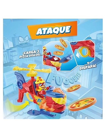 SUPERTHINGS PIZZACOPTER. MAGIC BOX.