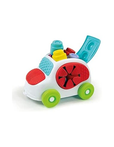 VEHÍCLE AMB TEXTURES. SOFT CLEMMY TOUCH & PLAY....