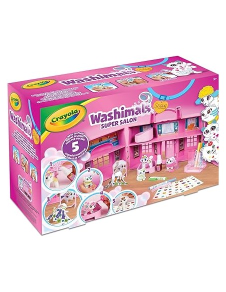 WASHIMALS SUPER SALÓ. CRAYOLA.