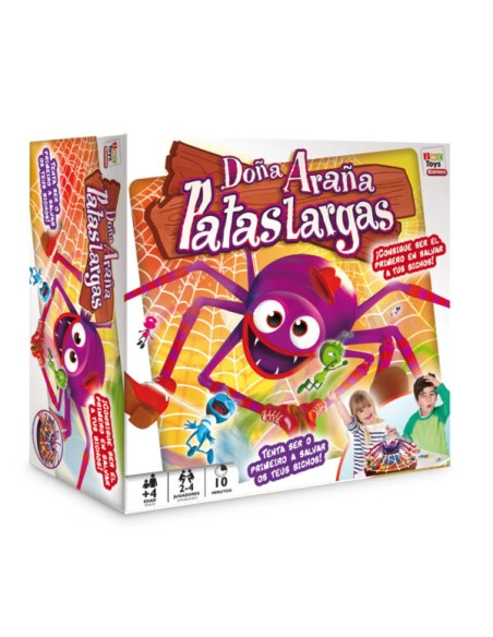 JUEGO DE MESA DOÑA ARAÑA PATAS LARGAS. IMC