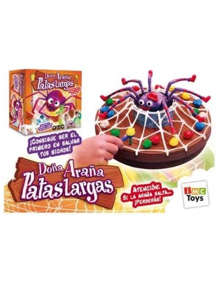 JUEGO DE MESA DOÑA ARAÑA PATAS LARGAS. IMC