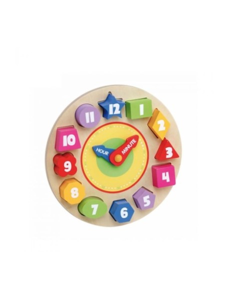 OH! CLOCK. RELOJ DE MADERA. MOLTO