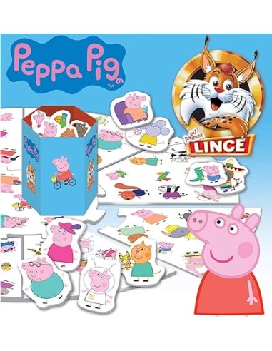JUEGO DE MESA MI PRIMER LINCE PEPPA PIG. EDUCA.