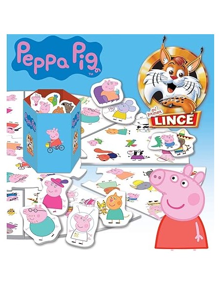 JOC DE TAULA EL MEU PRIMER LINCE PEPPA PIG. EDUCA