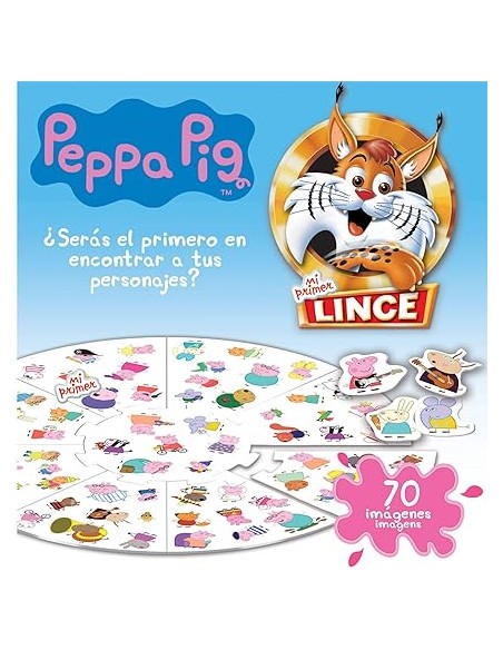JOC DE TAULA EL MEU PRIMER LINCE PEPPA PIG. EDUCA