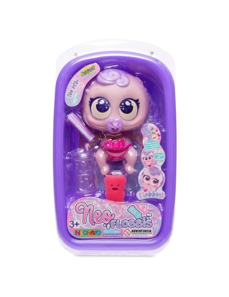 NEO NADÓ NEOFLOBBIS FLOBBETI ROSA AMB BANYERA. BANDAI