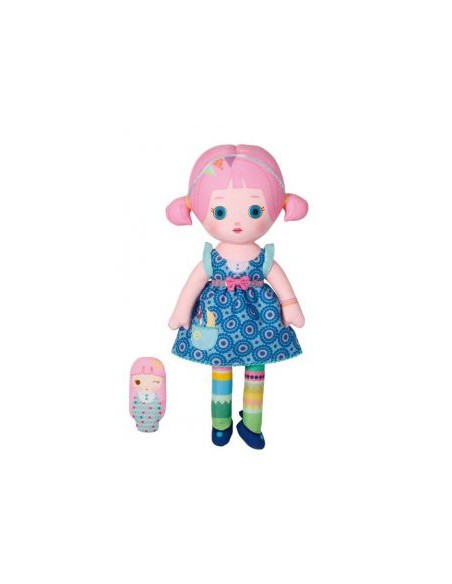 NINETA DE DRAP MOOSHKA. ZAPF CREATION