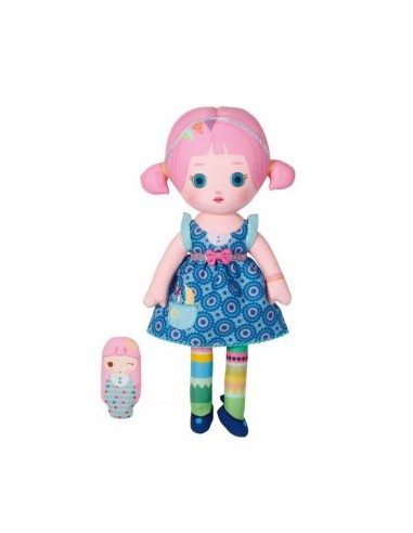 MUÑECA DE TRAPO MOOSHKA. ZAPF CREATION.