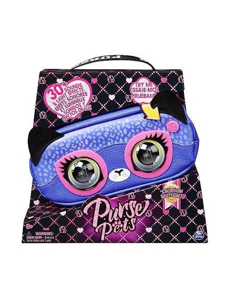 PURSE PETS RIÑONERA SAVANNAH. SPIN MASTER