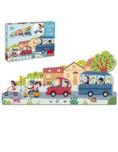 PUZZLE XXL VEHÍCULOS.  GOULA. 2