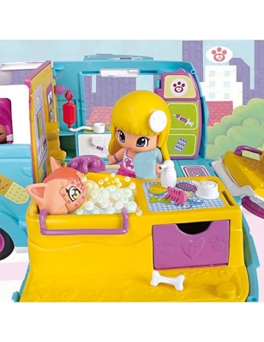 PINYPON AMBULÀNCIA DE MASCOTES. FAMOSA. 