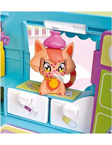 PINYPON AMBULÀNCIA DE MASCOTES. FAMOSA. 