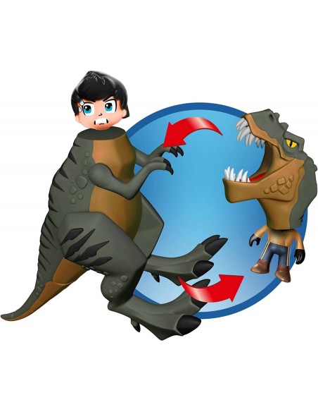 PINYPON ACTION T-REX CON SONIDO. FAMOSA.