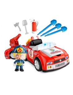 PINYPON ACTION VEHICLE DE BOMBER AMB FIGURA. FAMOSA 2