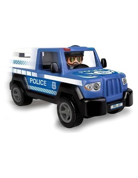 PINYPON ACTION PICKUP AMB LLANXA DE POLICIA. FAMOSA. 