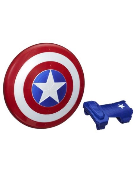 AVENGERS ESCUDO Y GUANTELETE MAGNÉTICOS CAPITAN AMERICA. HASBRO