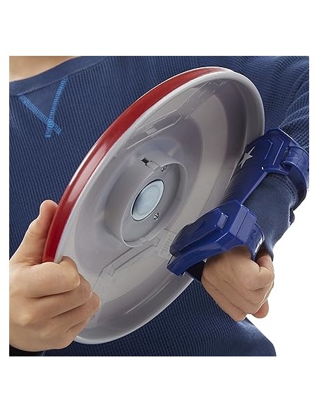 AVENGERS ESCUDO Y GUANTELETE MAGNÉTICOS CAPITAN AMERICA. HASBRO