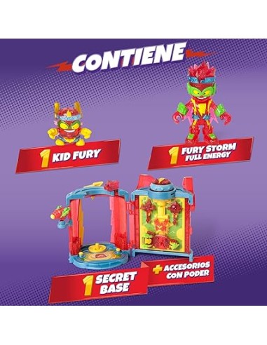 SUPERTHINGS SECRET BASE FURY STORM. MAGIC BOX