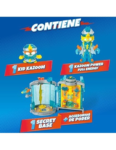SUPERTHINGS SECRET BASE KAZOOM POWER. MAGIC BOX. 