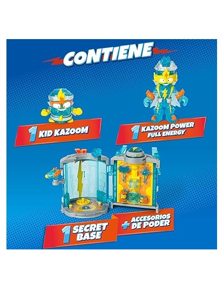 SUPERTHINGS SECRET BASE KAZOOM POWER. MAGIC BOX. 