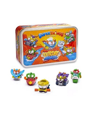 SUPERTHINGS COLLECTOR TIN EXTREME RIDERS. MAGIC BOX.