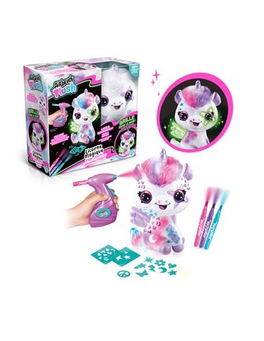 MAGIC INICORN AIRBRUSH PLUSH BRILLA A LA...