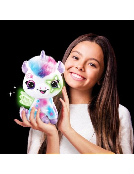 MAGIC INICORN AIRBRUSH PLUSH BRILLA A LA FOSCOR. CANAL TOYS