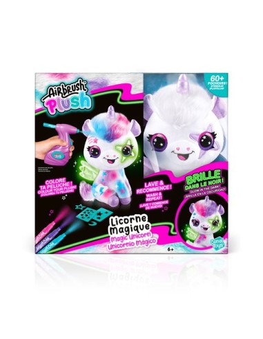 MAGIC INICORN AIRBRUSH PLUSH BRILLA A LA...