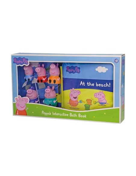 PEPPA PIG LLIBRE DE BANY I FIGURES. HASBRO
