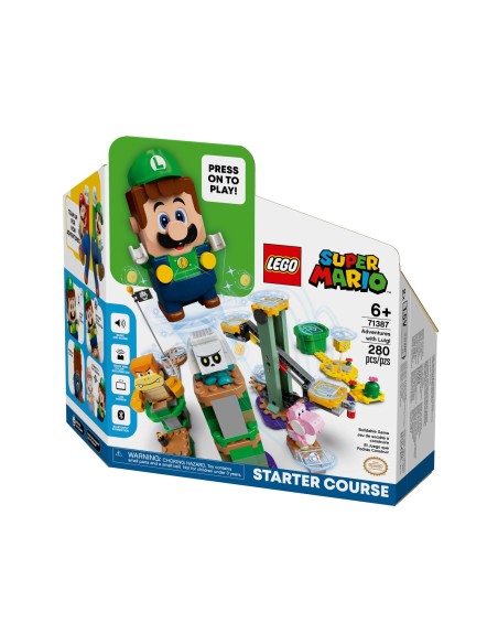 71387 LEGO SUPER MARIO PACK INICIAL AVENTURAS CON LUIGI