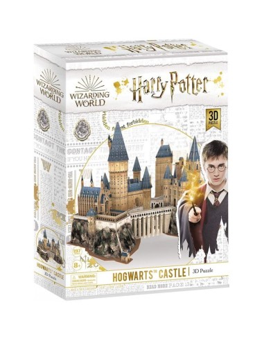 PUZLE 3D HARRY POTTER CASTELL DE HOGWARTS. WORLD BRANDS. 