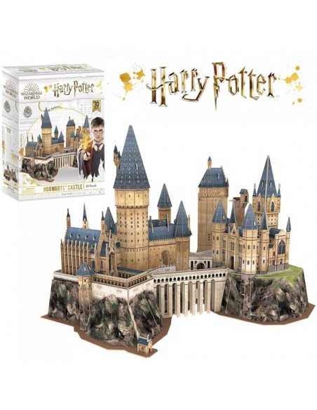PUZZLE 3D HARRY POTTER CASTILLO DE HOGWARTS. WORLD BRANDS.