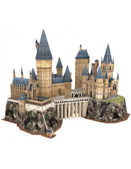 PUZZLE 3D HARRY POTTER CASTILLO DE HOGWARTS. WORLD BRANDS.