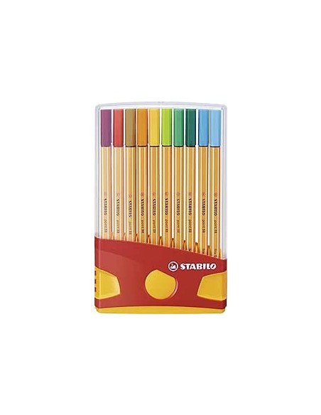 ROTULADOR STABILO POINT 88, 20 UNIDADES. STABILO