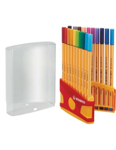 ROTULADOR STABILO POINT 88, 20 UNIDADES. STABILO