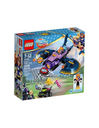 41230 LEGO DC SUPER HERO GIRLS PERSECUCIÓN EN EL BATJET DE BATGIRL.