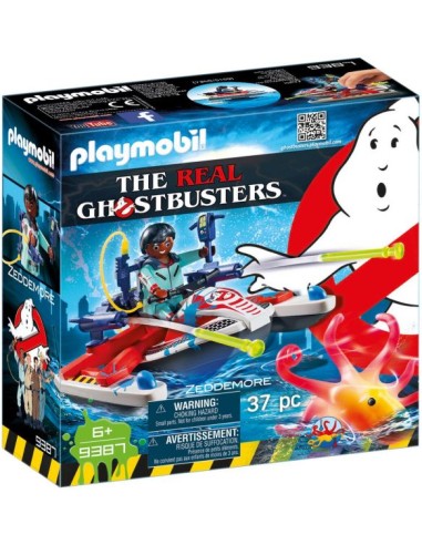 9387 PLAYMOBIL THE REAL GHOSTBUSTERS.ZEDDEMORE CON MOTO ACUÁTICA