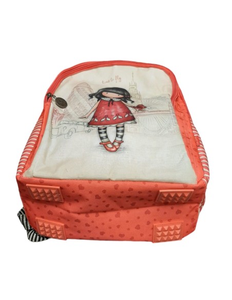 MOCHILA SANTORO GORJUSS TRIPLE BOLSILLOS. BUSQUETS