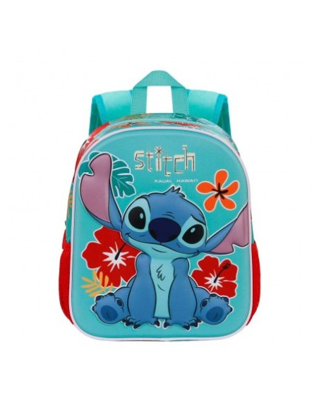 MOCHILA INFANTIL PREESCOLAR DISNEY STITCH. KARACTERMANIA