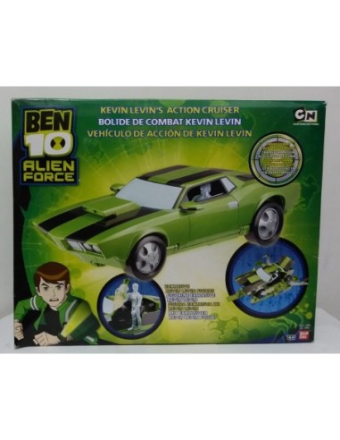 BEN 10 Alien Force - Vehículo de acción de Kevin Levin - BANDAI