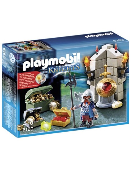 6160 PLAYMOBIL KNIGHTS GUARDIÁN DEL TESORO DEL REY.